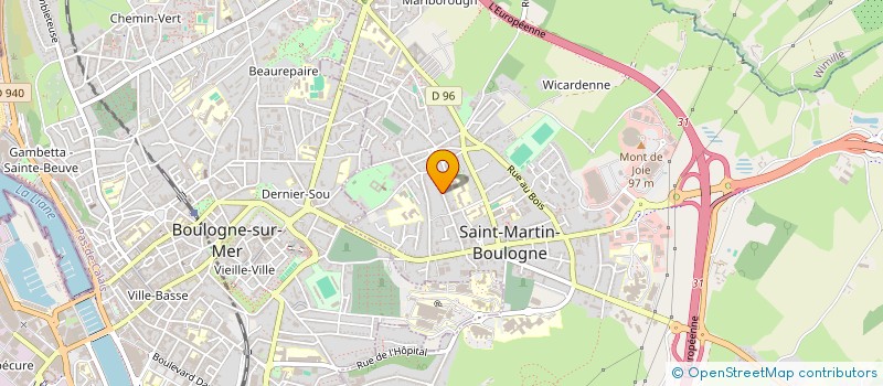 localisation de l'entreprise MONSIEUR THEO CARON  SAINT-MARTIN-BOULOGNE