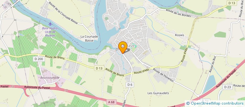 localisation de l'entreprise MONSIEUR THEO CARRIAT  LAGRAVE