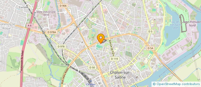 localisation de l'entreprise MONSIEUR THEO CASILLAS  CHALON-SUR-SAONE