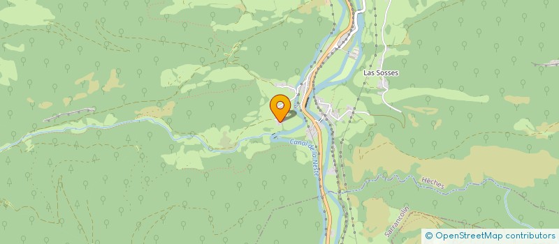 localisation de l'entreprise MONSIEUR THEO CASTILLON  HECHES