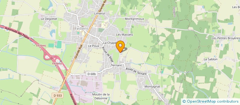 localisation de l'entreprise MONSIEUR THEO CATHERIN à FEILLENS