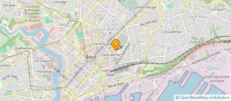 localisation de l'entreprise MONSIEUR THEO CATRY  BREST