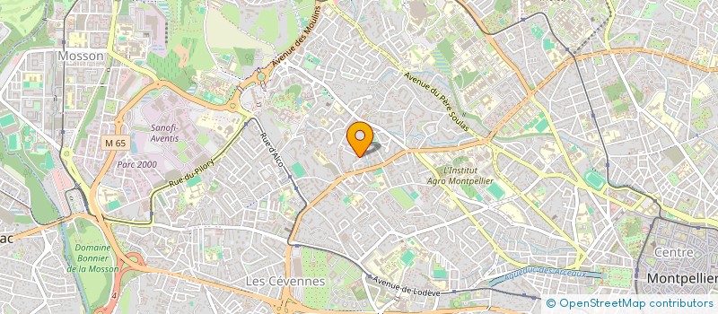 localisation de l'entreprise MONSIEUR THEO CAUCANAS à MONTPELLIER