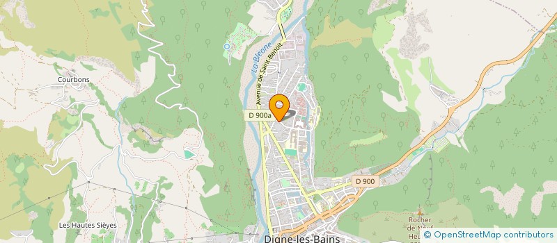 localisation de l'entreprise MONSIEUR THEO CHALMETON  DIGNE-LES-BAINS