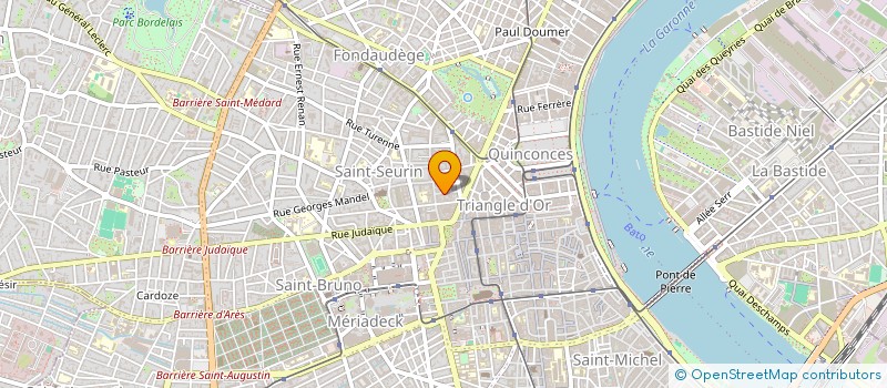 localisation de l'entreprise MONSIEUR THEO CHALVIDAN  BORDEAUX