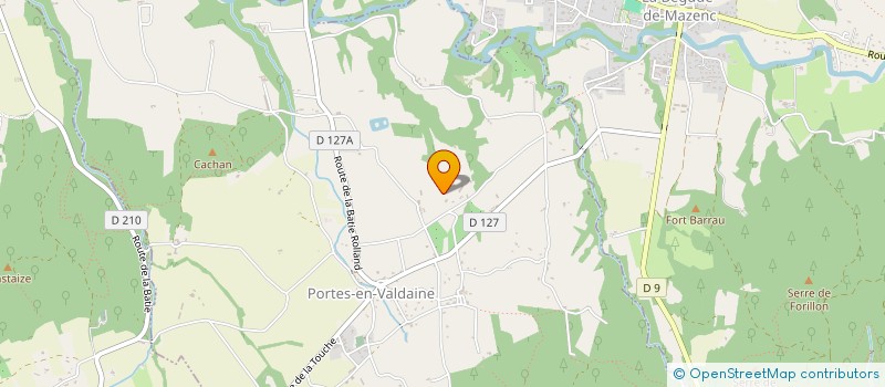 localisation de l'entreprise MONSIEUR THEO CHAMBERT  PORTES-EN-VALDAINE