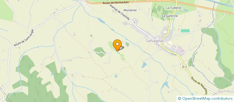 localisation de l'entreprise MONSIEUR THEO CHANEZ  SALVAGNAC