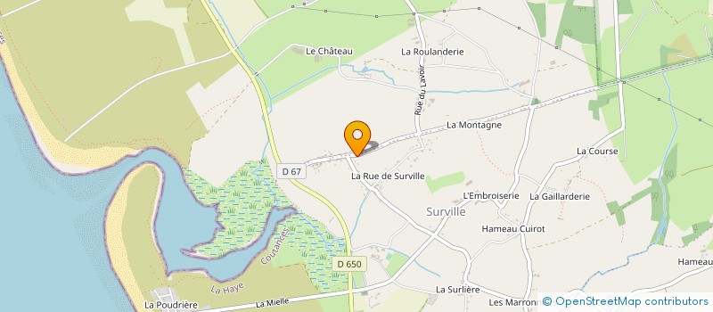 localisation de l'entreprise MONSIEUR THEO CHANTELOUP  LA HAYE