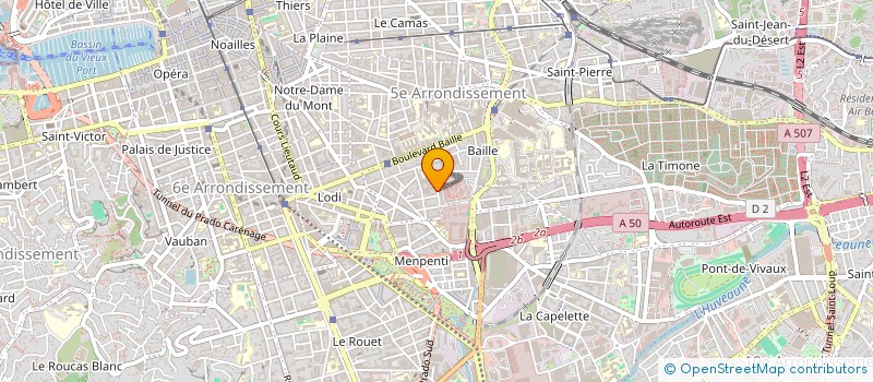 localisation de l'entreprise MONSIEUR THEO CHARLET à MARSEILLE