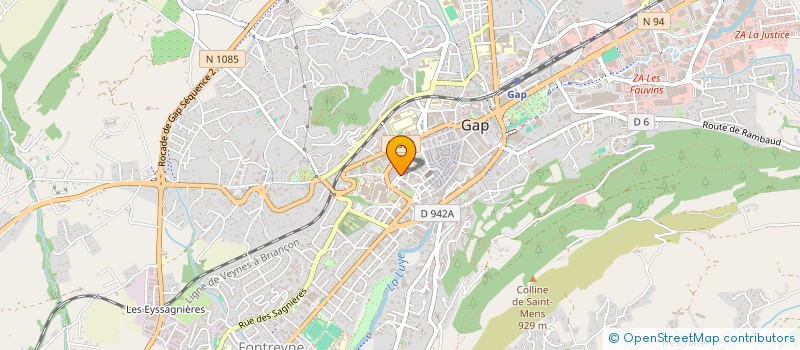 localisation de l'entreprise MONSIEUR THEO CHARVOT  GAP