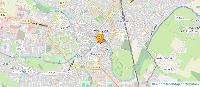 localisation de l'entreprise MONSIEUR THEO CHAUBET à ALENCON