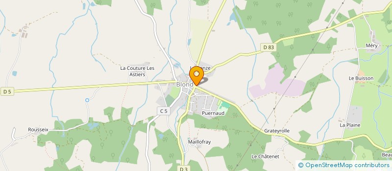 localisation de l'entreprise MONSIEUR THEO CHAUSSE  BLOND