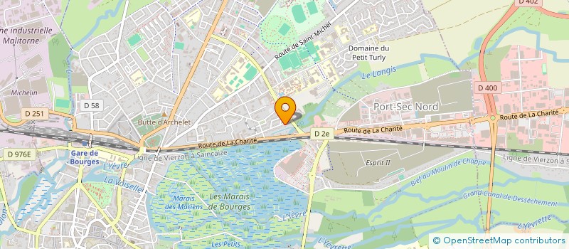 localisation de l'entreprise MONSIEUR THEO CHEBILI  BOURGES