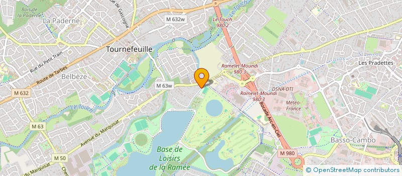 localisation de l'entreprise MONSIEUR THEO CHENAL  TOURNEFEUILLE