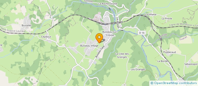 localisation de l'entreprise MONSIEUR THEO CHENG à GUERET