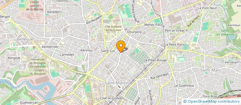 localisation de l'entreprise MONSIEUR THEO CHENU à BREST
