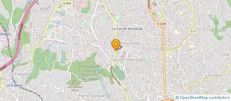 localisation de l'entreprise MONSIEUR THEO CHOLLET  CANNES