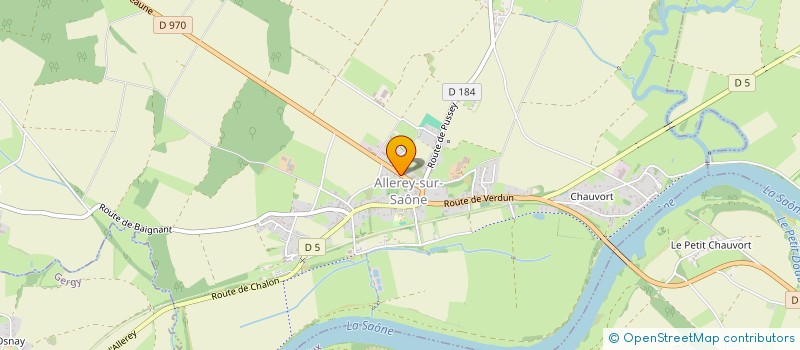 localisation de l'entreprise MONSIEUR THEO CLABAUT  ALLEREY-SUR-SAONE