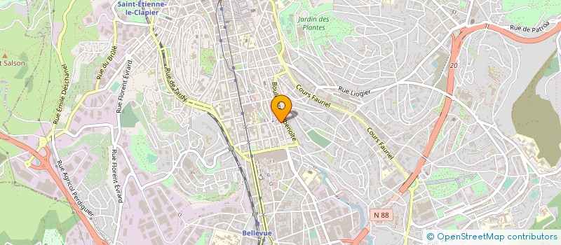 localisation de l'entreprise MONSIEUR THEO CLANET  PARIS