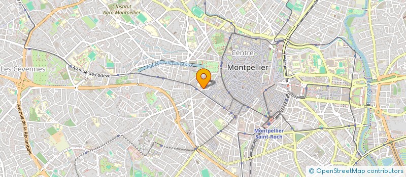 localisation de l'entreprise MONSIEUR THEO CLAVEL à MONTPELLIER