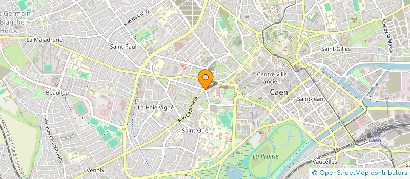 localisation de l'entreprise MONSIEUR THEO CLUET à CAEN