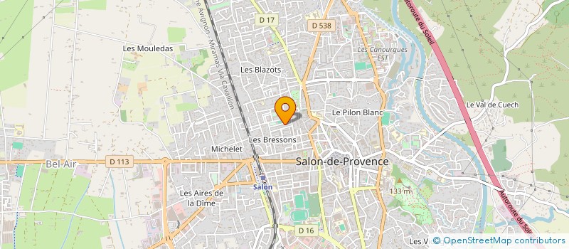 localisation de l'entreprise MONSIEUR THEO COCQ  SALON-DE-PROVENCE