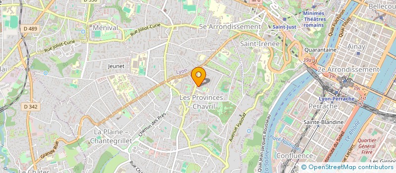 localisation de l'entreprise MONSIEUR THEO COJEAN  SAINTE-FOY-LES-LYON