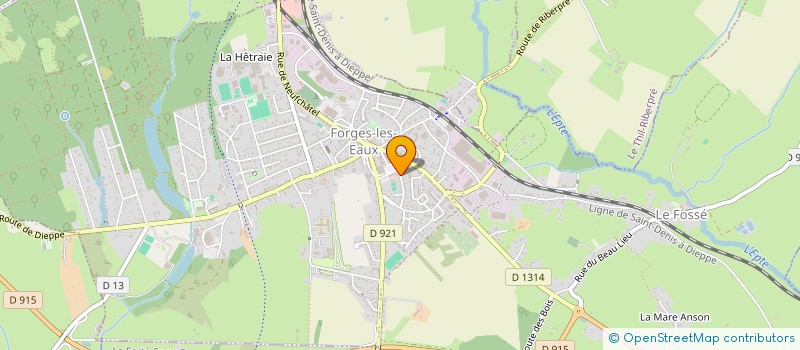 localisation de l'entreprise MONSIEUR THEO COLANGES  FORGES-LES-EAUX