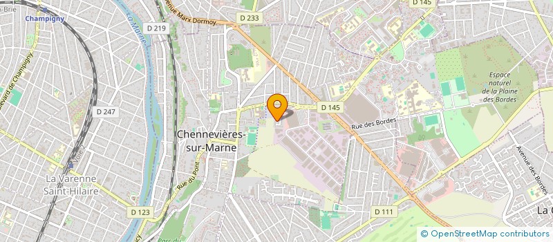 localisation de l'entreprise MONSIEUR THEO COLCY  CHENNEVIERES-SUR-MARNE