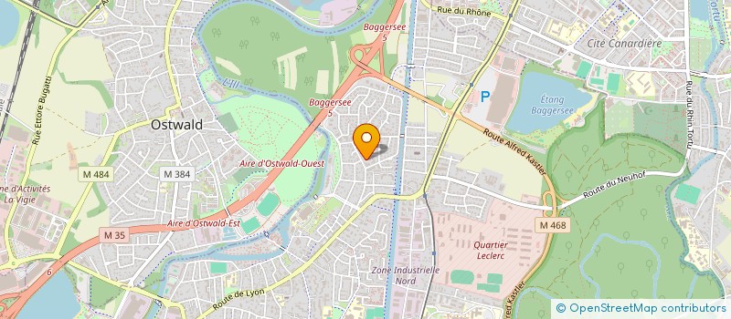 localisation de l'entreprise MONSIEUR THEO COLINMAIRE  ILLKIRCH-GRAFFENSTADEN