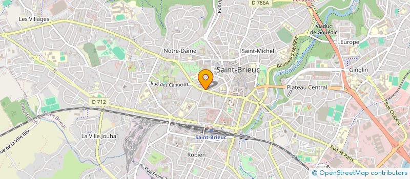 localisation de l'entreprise MONSIEUR THEO COQUELIN à SAINT-BRIEUC