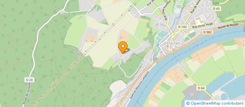 localisation de l'entreprise MONSIEUR THEO COQUIN  DUCLAIR