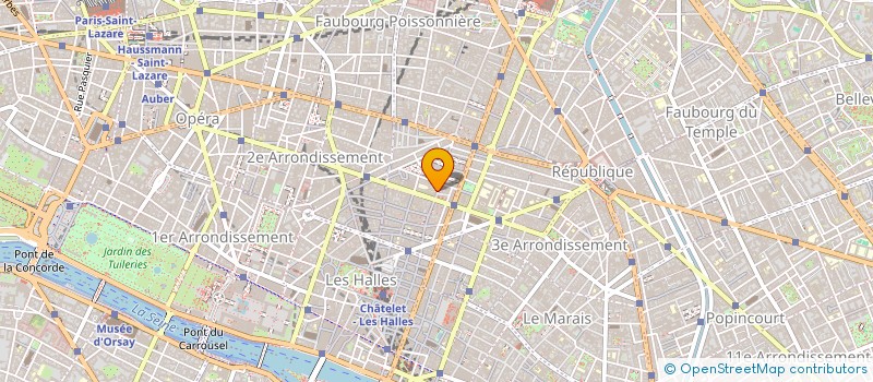 localisation de l'entreprise MONSIEUR THEO COSYN  PARIS