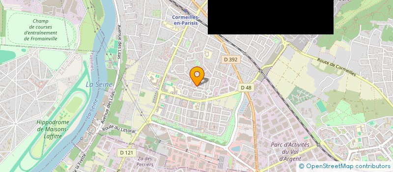 localisation de l'entreprise MONSIEUR THEO COUESPEL  CORMEILLES-EN-PARISIS