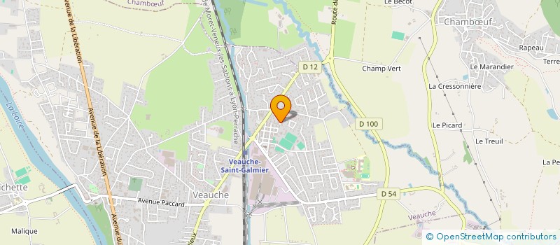 localisation de l'entreprise MONSIEUR THEO COUPAT  VEAUCHE