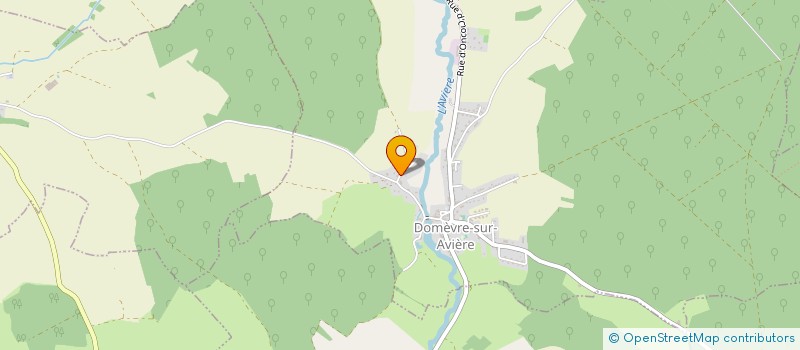 localisation de l'entreprise MONSIEUR THEO CRETTE  DOMEVRE-SUR-AVIERE