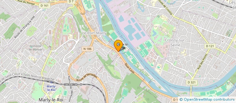 localisation de l'entreprise MONSIEUR THEO CREVON à LE PORT-MARLY