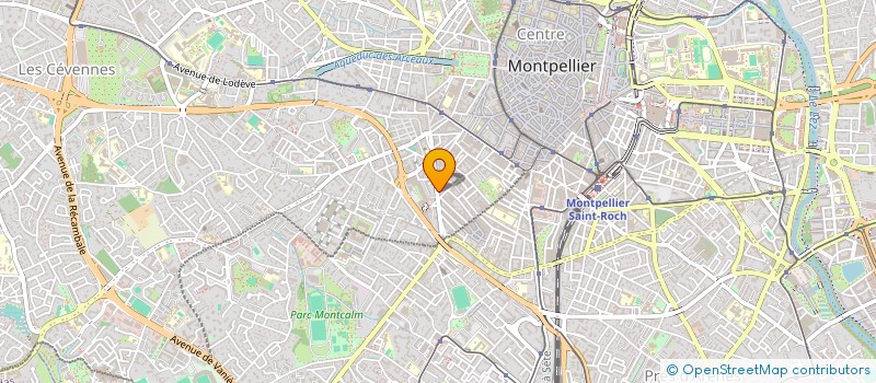 localisation de l'entreprise MONSIEUR THEO CUNY à MONTPELLIER