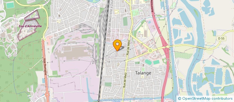 localisation de l'entreprise MONSIEUR THEO CUTULLE  TALANGE