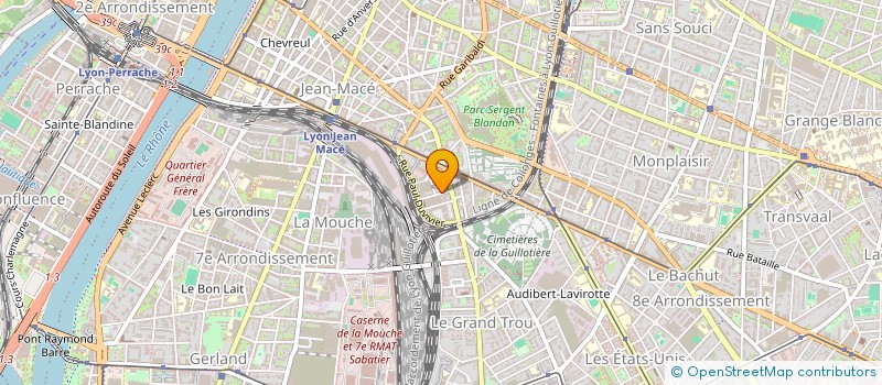 localisation de l'entreprise MONSIEUR THEO D'AMORE  LYON