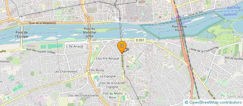 localisation de l'entreprise MONSIEUR THEO DA CUNHA à ORLEANS