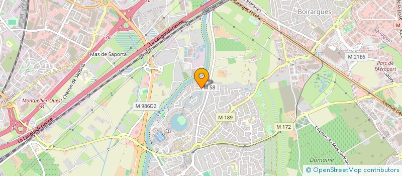 localisation de l'entreprise MONSIEUR THEO DA SILVA  LATTES