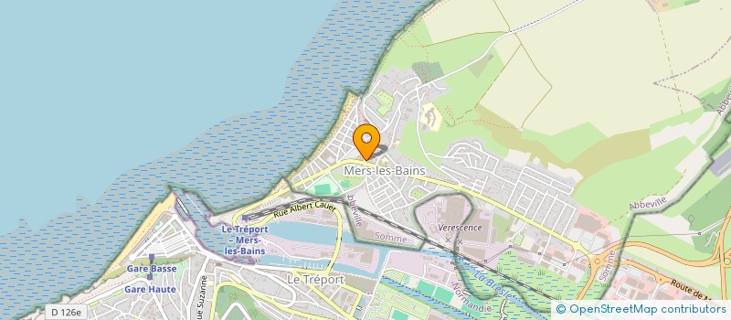 localisation de l'entreprise MONSIEUR THEO DA SILVA PEREIRA  MERS-LES-BAINS