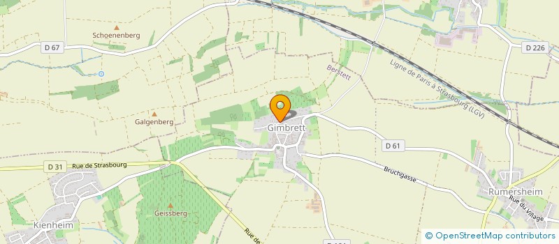 localisation de l'entreprise MONSIEUR THEO DAEFFLER  TRUCHTERSHEIM