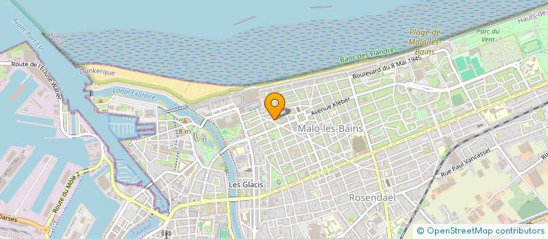 localisation de l'entreprise MONSIEUR THEO DAFFINIET à DUNKERQUE