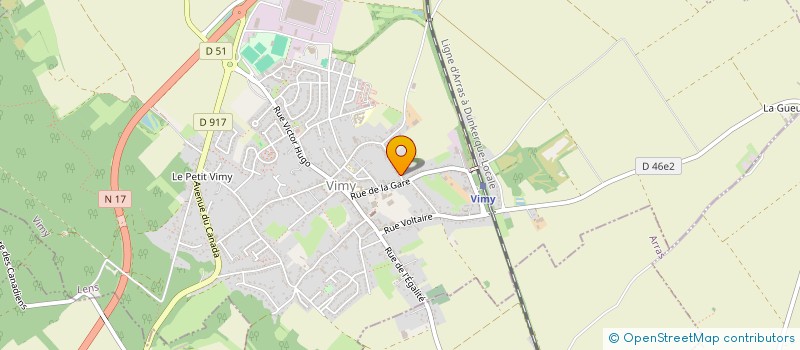 localisation de l'entreprise MONSIEUR THEO DAUCHEZ  GIVENCHY-EN-GOHELLE