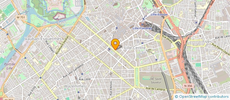 localisation de l'entreprise MONSIEUR THEO DAVAL à LILLE