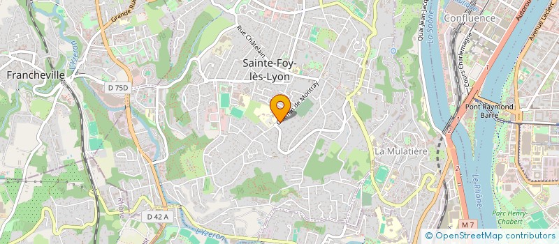 localisation de l'entreprise MONSIEUR THEO DEGARAT à SAINTE-FOY-LES-LYON