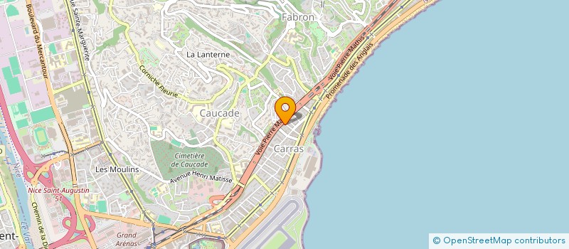 localisation de l'entreprise MONSIEUR THEO DEHETTE  NICE