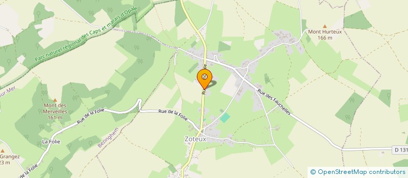 localisation de l'entreprise MONSIEUR THEO DELAMAERE  ZOTEUX